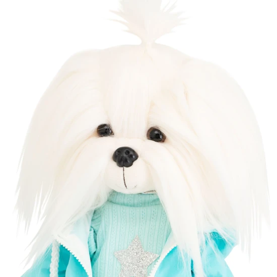Lucky Doggy Plüss kutya Málta nőstény – Mimi Rainy Day Orange Toys