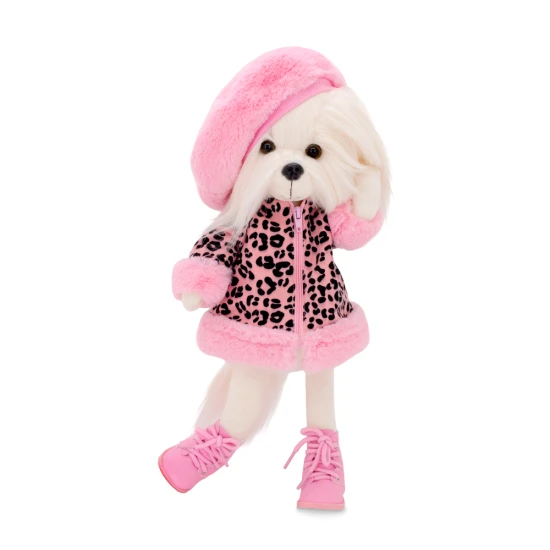 Lucky Doggy Plüss kutya Málta nőstény - Mimi Mon Amour Orange Toys