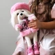 Lucky Doggy Plüss kutya Málta nőstény - Mimi Mon Amour Orange Toys