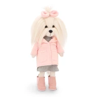 Lucky Doggy Plüss kutya Málta nőstény – Mimi Fashion Winter