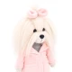 Lucky Doggy Plüss kutya Málta nőstény - Mimi Fashion Winter Orange Toys
