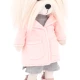 Lucky Doggy Plüss kutya Málta nőstény - Mimi Fashion Winter Orange Toys