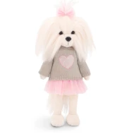 Lucky Doggy Plüss kutya Málta nőstény – Mimi Pink Heart