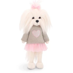 Lucky Doggy Plüss kutya Málta nőstény – Mimi Pink Heart