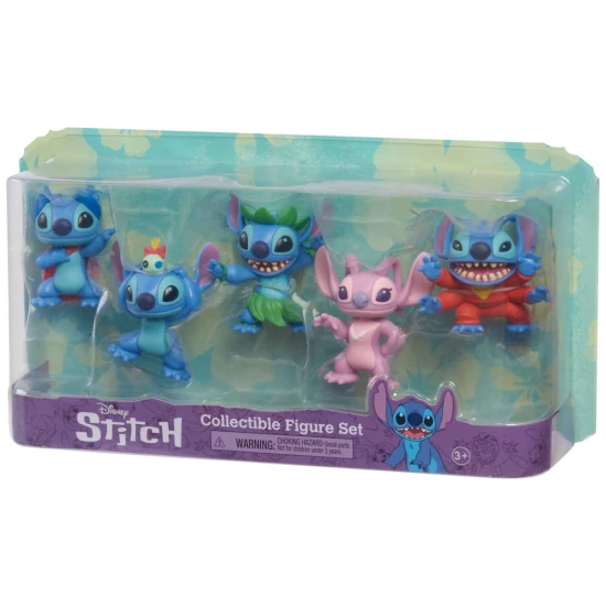 Orbico Stitch gyűjthető figurakészlet Stitch gyűjthető figurakészlet: a kedvenc idegen különböző formái