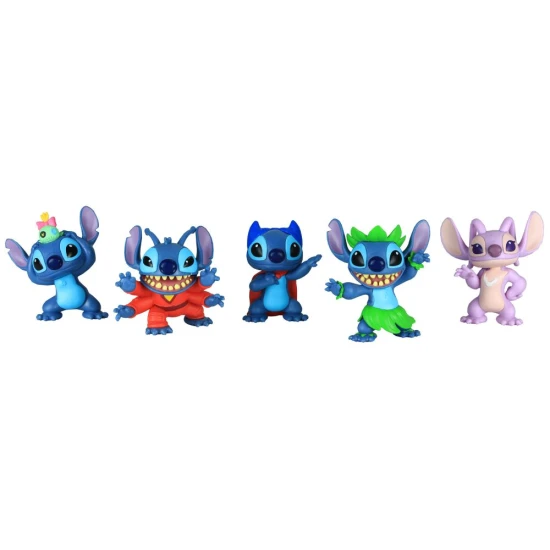 Orbico Stitch gyűjthető figurakészlet Stitch gyűjthető figurakészlet: a kedvenc idegen különböző formái