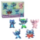 Stitch gyűjthető figurakészlet: a kedvenc idegen különböző formái