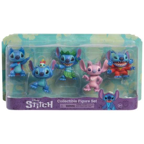 Orbico Stitch gyűjthető figurakészlet Stitch gyűjthető figurakészlet: a kedvenc idegen különböző formái