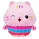 Squishy Macska rózsaszín 25 cm puha plüssfigura Gábina varázslatos házából