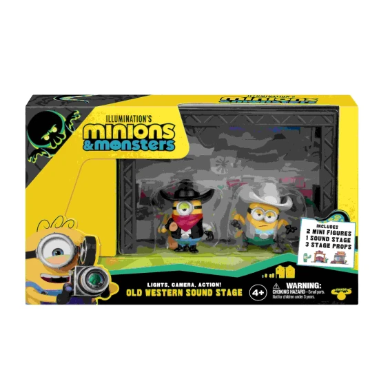 Orbico Minyonok 3 mini figurák 2 db