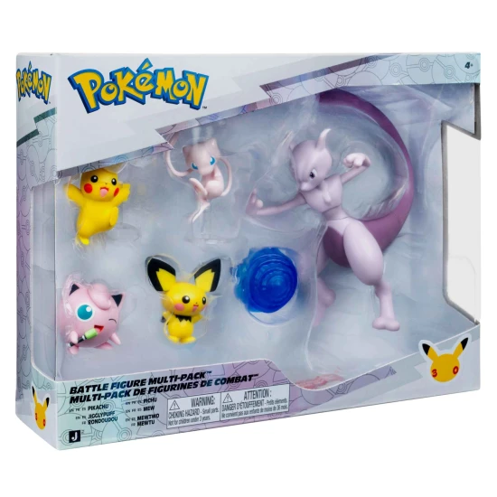 Orbico Pokémon 5 figurás készlet (Pikachu, Pichu, Mew, Jigglypuff és Mewtwo) Orbico Pokémon 5 figurás készlet (Pikachu, Pichu, Mew, Jigglypuff és Mewtwo)