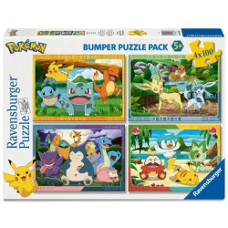 Pokémon 4x100 darabos puzzle Pokémon 4x100 darabos puzzle