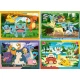 Pokémon 4x100 darabos puzzle Ravensburger Pokémon 4x100 darabos puzzle