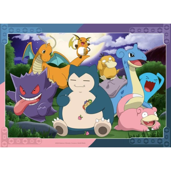 Pokémon 4x100 darabos puzzle Ravensburger Pokémon 4x100 darabos puzzle