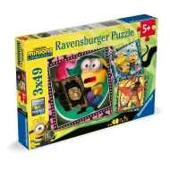 Ravensburger Puzzle Minyonok 3, 3x49 darabos Ravensburger Puzzle Minyonok 3, 3x49 darabos