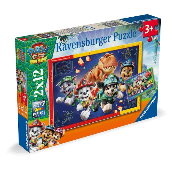 Ravensburger Puzzle Mancs őrjárat: A film, 2x12 darabos Ravensburger Puzzle Mancs őrjárat: A film, 2x12 darabos