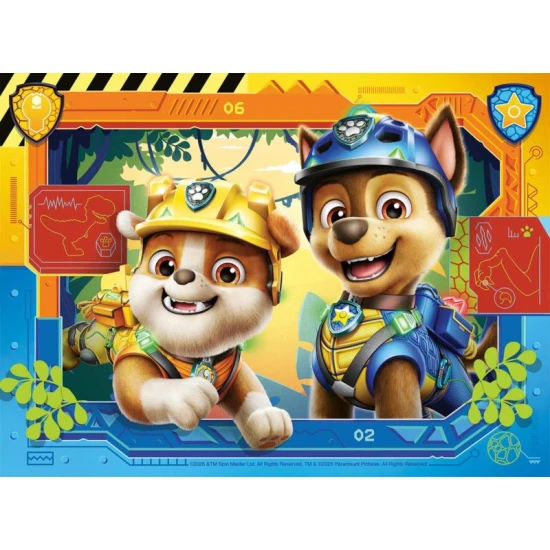 Mancs őrjárat puzzle Dinoszauruszfilm 4 az 1-ben Ravensburger Mancs őrjárat puzzle Dinoszauruszfilm 4 az 1-ben