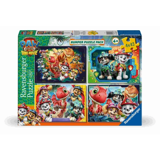 Ravensburger Puzzle Mancs őrjárat: A film, 4x42 darabos