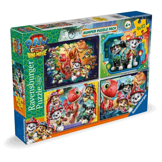 Ravensburger Puzzle Mancs őrjárat: A film, 4x42 darabos