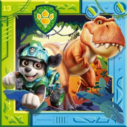 Mancs őrjárat puzzle Dinoszauruszfilm 3×49 darab Mancs őrjárat puzzle Dinoszauruszfilm 3×49 darab
