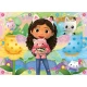 Gabby's Dollhouse Puzzle 4 az 1-ben Gabby's Dollhouse Puzzle 4 az 1-ben