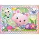 Gabby's Dollhouse Puzzle 4 az 1-ben Gabby's Dollhouse Puzzle 4 az 1-ben