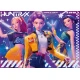 Ravensburger Puzzle K-POP Demon Hunters 4×100 db – négy puzzle szett a K-Pop Demon Hunters Netflix-film jeleneteiből