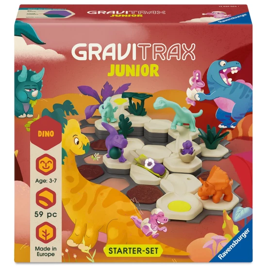 Ravensburger GraviTrax Junior Dinoszauruszok kezdőkészlet S Ravensburger GraviTrax Junior Dinoszauruszok kezdőkészlet S