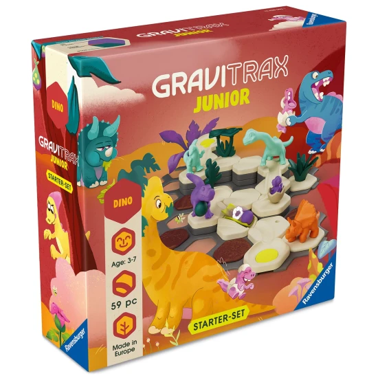 Ravensburger GraviTrax Junior Dinoszauruszok kezdőkészlet S Ravensburger GraviTrax Junior Dinoszauruszok kezdőkészlet S