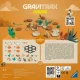 GraviTrax Junior Desert bővítmény tematikus építőelemekkel és fából készült bioműanyag állatfigurákkal gyerekeknek.