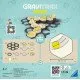 Gyerek építőkészlet GraviTrax Junior Starter Starter készlet, ideális kis építőknek 3 éves kortól, fából készült bioműanyagból.