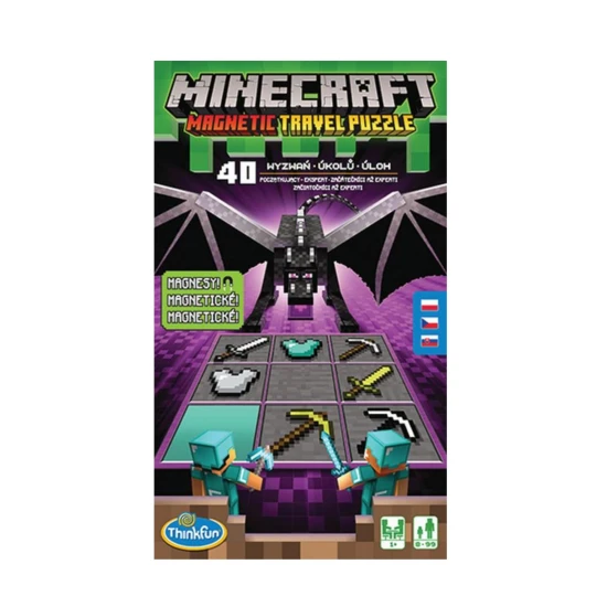 Minecraft logikai kihívás: A mágneses utazási játék