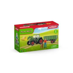 Schleich traktor pótkocsival Schleich traktor pótkocsival
