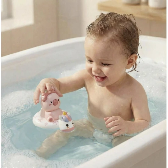 Aranyos úszómalac - ideális az első vízi játékokhoz