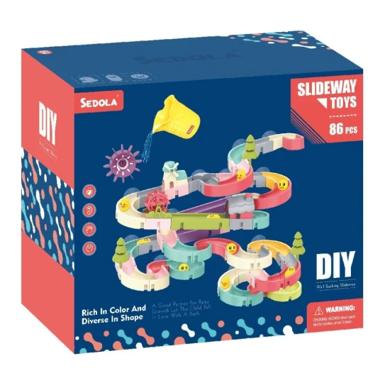 Építsd meg saját vízi hullámvasútodat 86 darabból