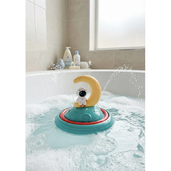 Űrhajós a Holdon - lebegő spriccelős játék gyerekeknek