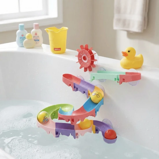 28 darabos, saját kezűleg készített vízicsúszda – Építés és szórakozás