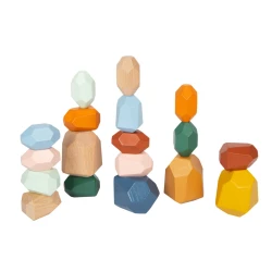 Fából készült Montessori mérlegkockák Fából készült Montessori mérlegkockák