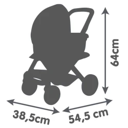 Maxi Cosi bézs kombinált babakocsi babákhoz