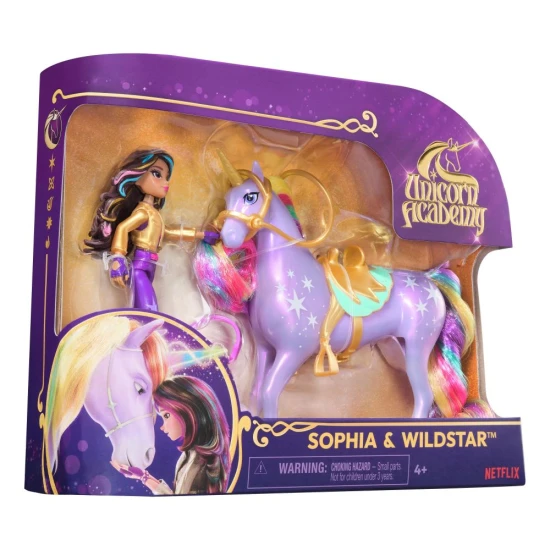 Spin Master Unikornis Akadémia figurák 11 cm Sophia & Wildstar Spin Master Unikornis Akadémia figurák 11 cm Sophia & Wildstar