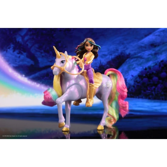 Spin Master Unikornis Akadémia fénylő unikornis és figura 11 cm Sophia & Wildstar