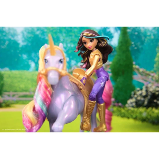 Spin Master Unikornis Akadémia fénylő unikornis és figura 11 cm Sophia & Wildstar