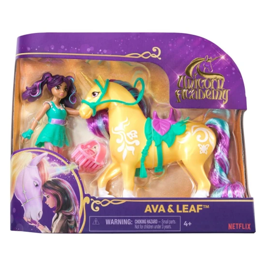 Spin Master Unikornis Akadémia figurák 11 cm Ava & Leaf Spin Master Unikornis Akadémia figurák 11 cm Ava & Leaf