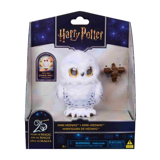 Spin Master Harry Potter Hedvig kis bagoly, hanggal és mozgással Spin Master Harry Potter Hedvig kis bagoly, hanggal és mozgással