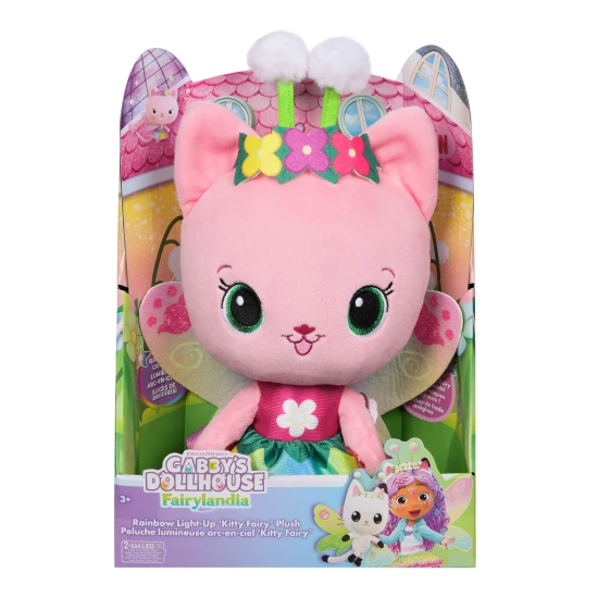 Spin Master Gabi varázslatos babaháza 30 cm-es plüss tündér fénnyel és hanggal