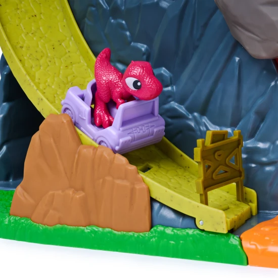 Spin Master Mancs őrjárat Dino vulkán készlet effektekkel