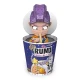 K-POP rámen pohár – Rumi 3D puzzle figura K-Pop Demon Hunters chibi stílusban rámen pohárral