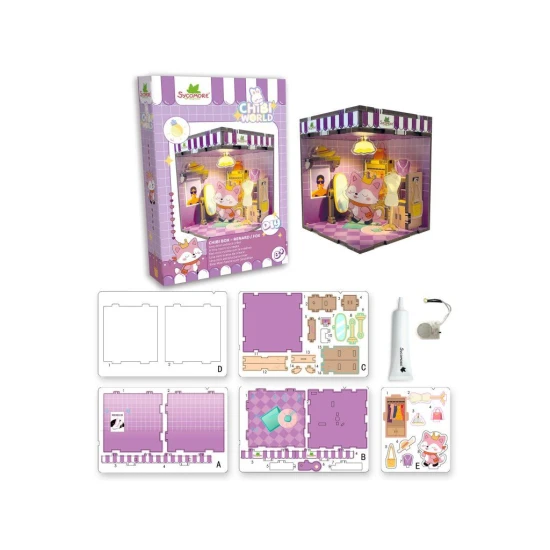 Sycomore Chibi világ Minibox rókával