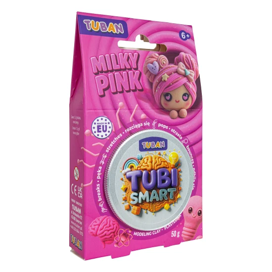 Tubi Smart Modellező agyag Milky Pink 50g