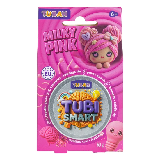 Tubi Smart Modellező agyag Milky Pink 50g